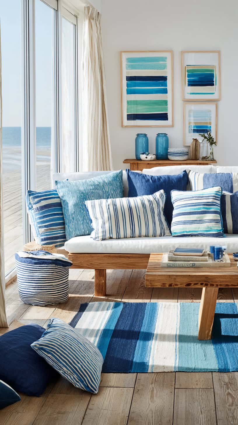 Striped Textiles and Art - Image 4