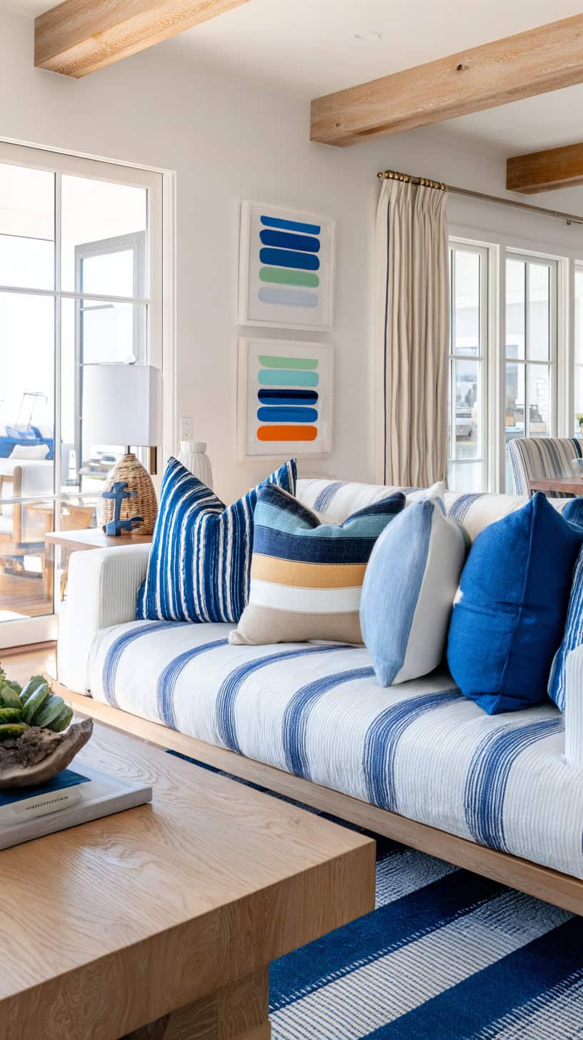 Striped Textiles and Art - Image 1
