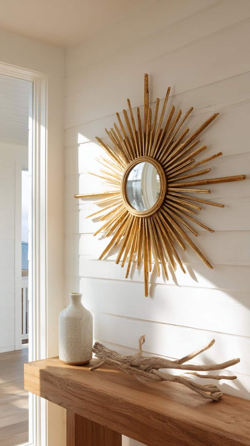Sunburst Wall Mirror - Image 2