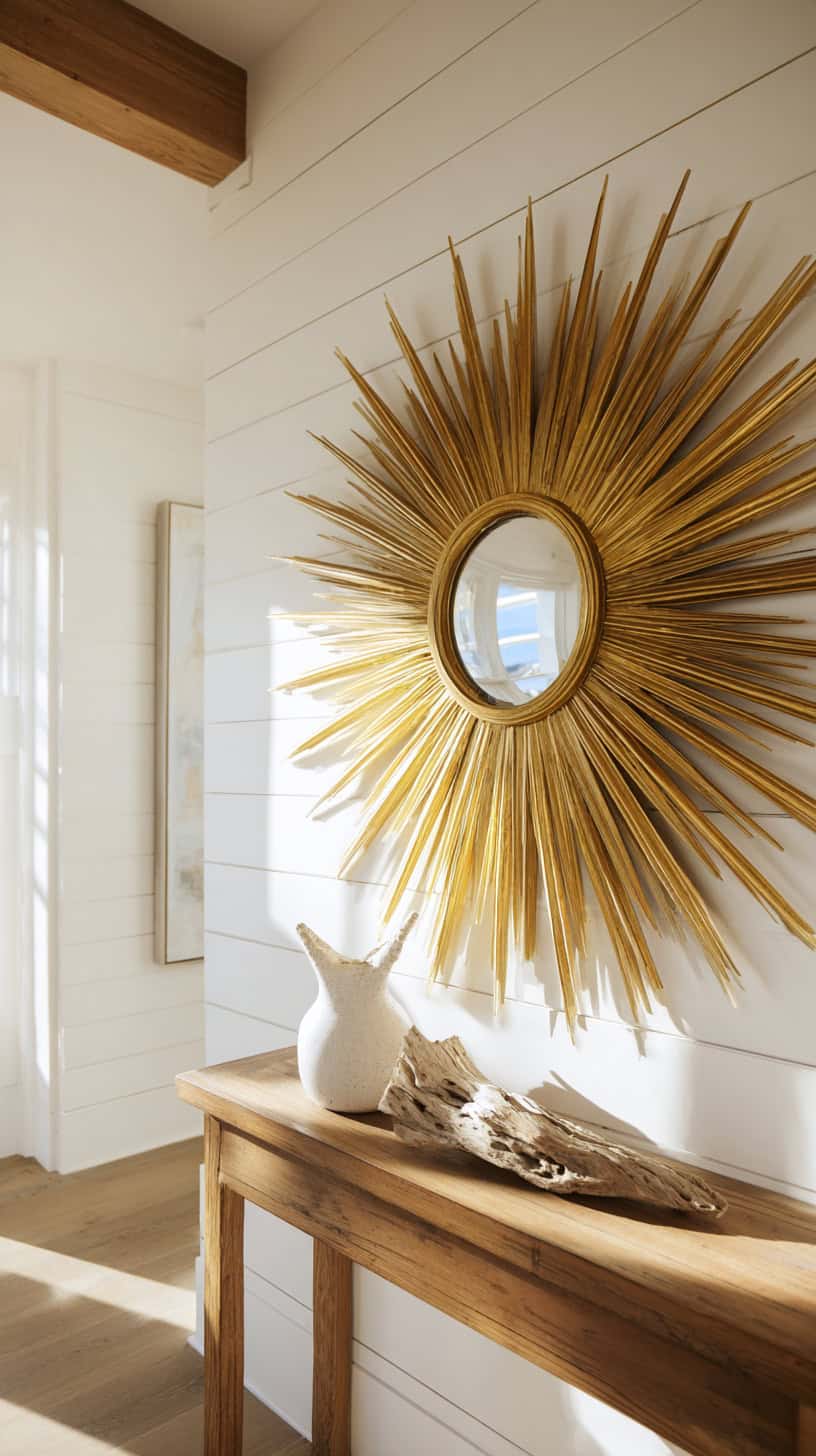 Sunburst Wall Mirror - Image 3