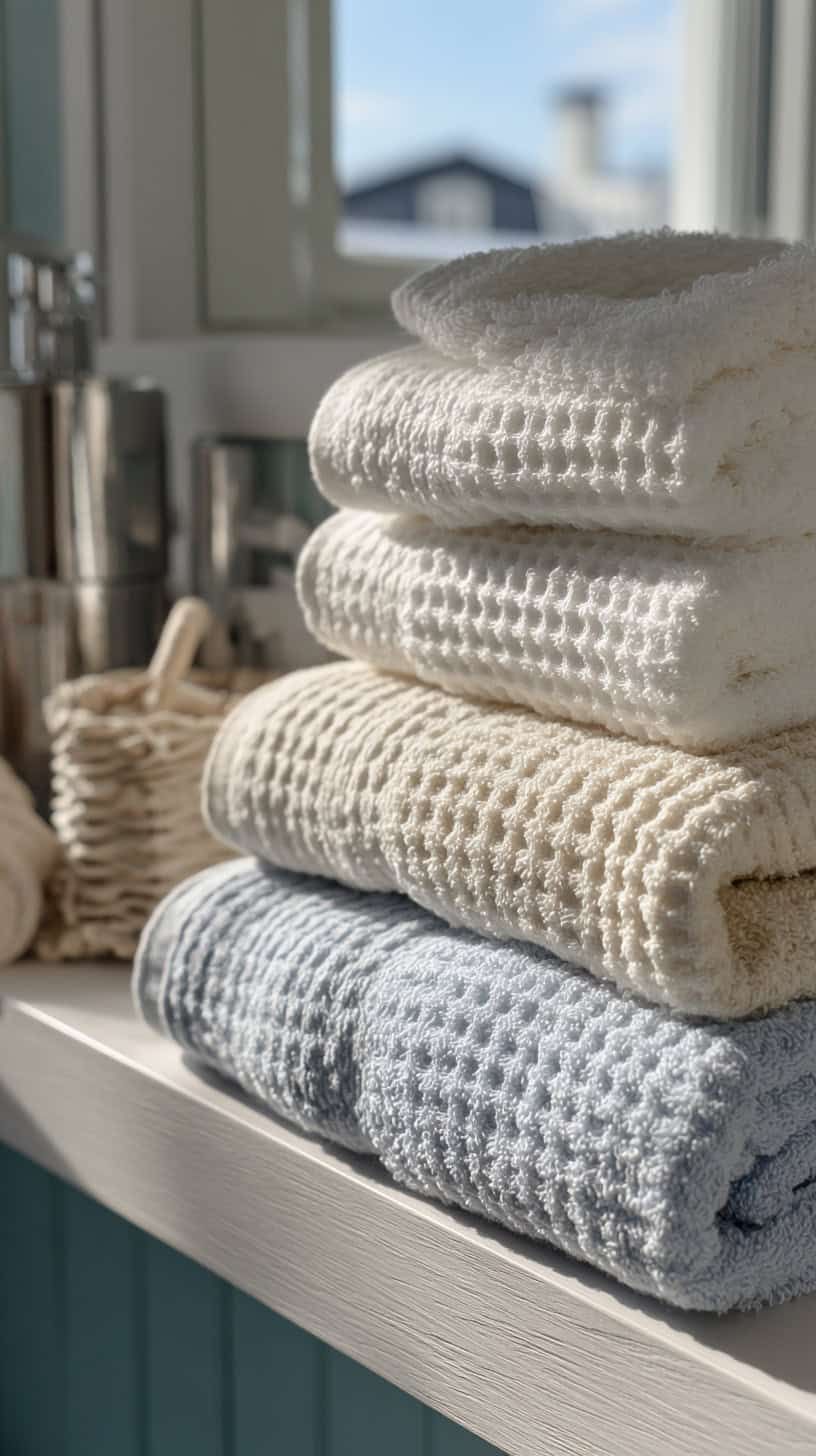 Textured Cotton Towels