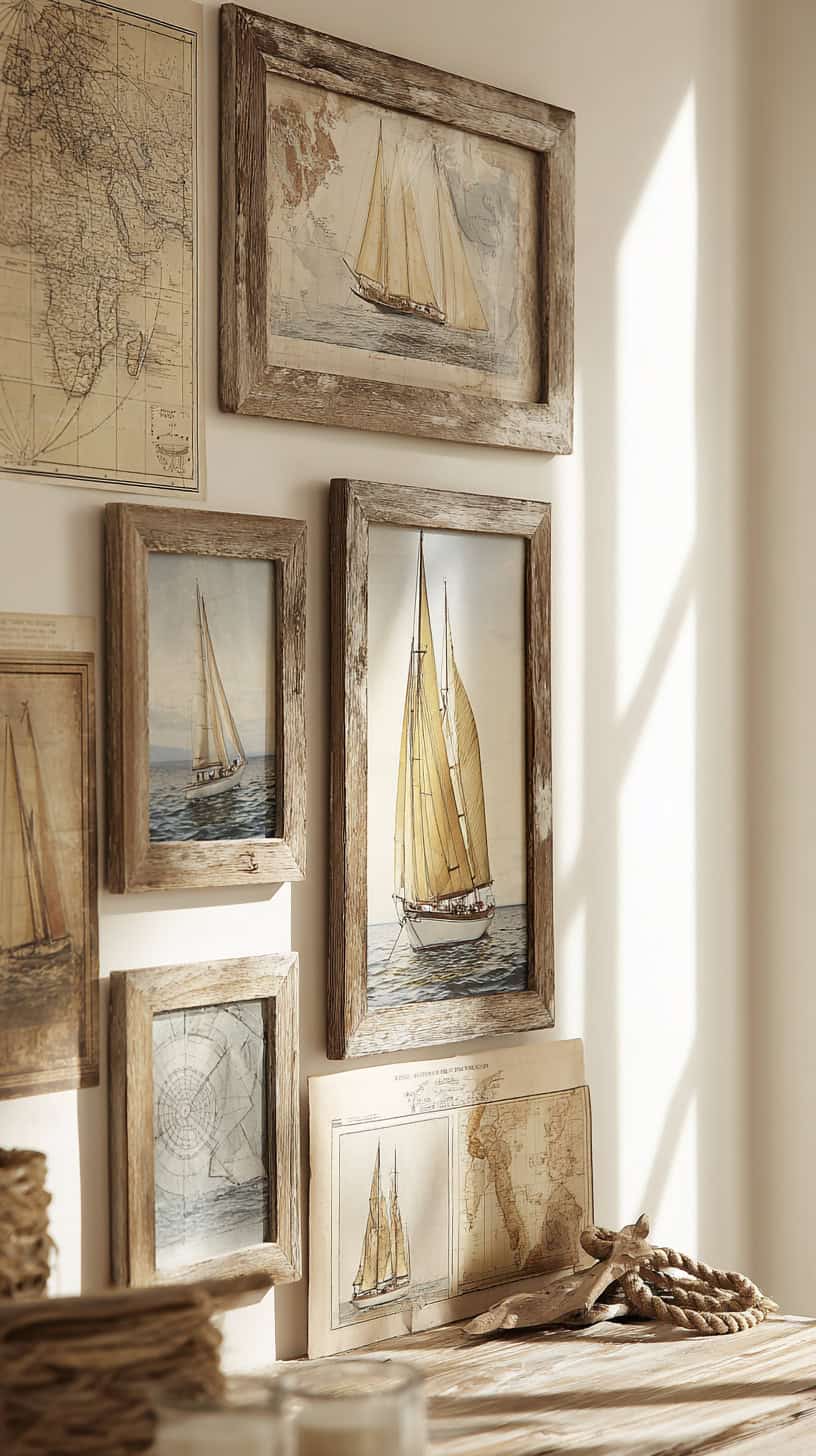 Vintage Sailboat Prints - Image 2