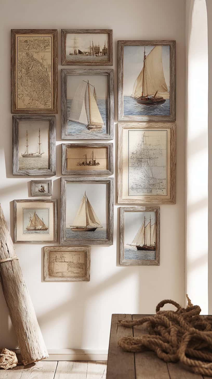 Vintage Sailboat Prints - Image 4