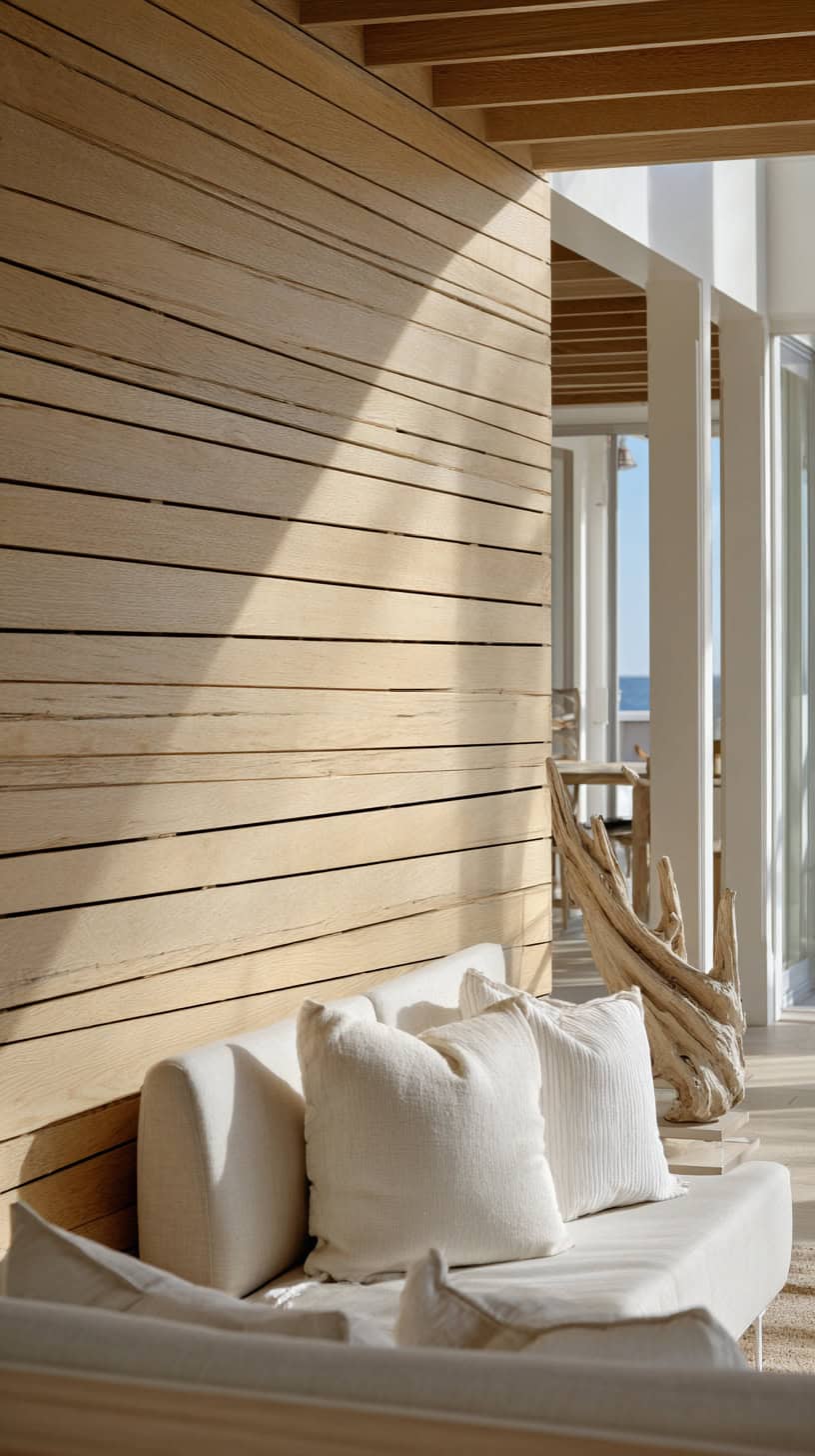 Wood Slat Accent Wall - Image 2