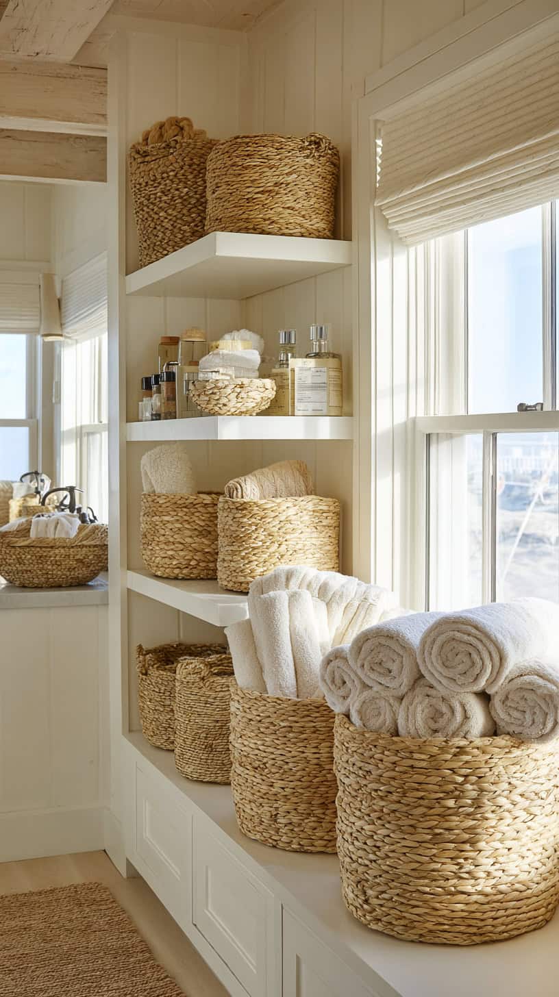 Woven Basket Storage - Image 1