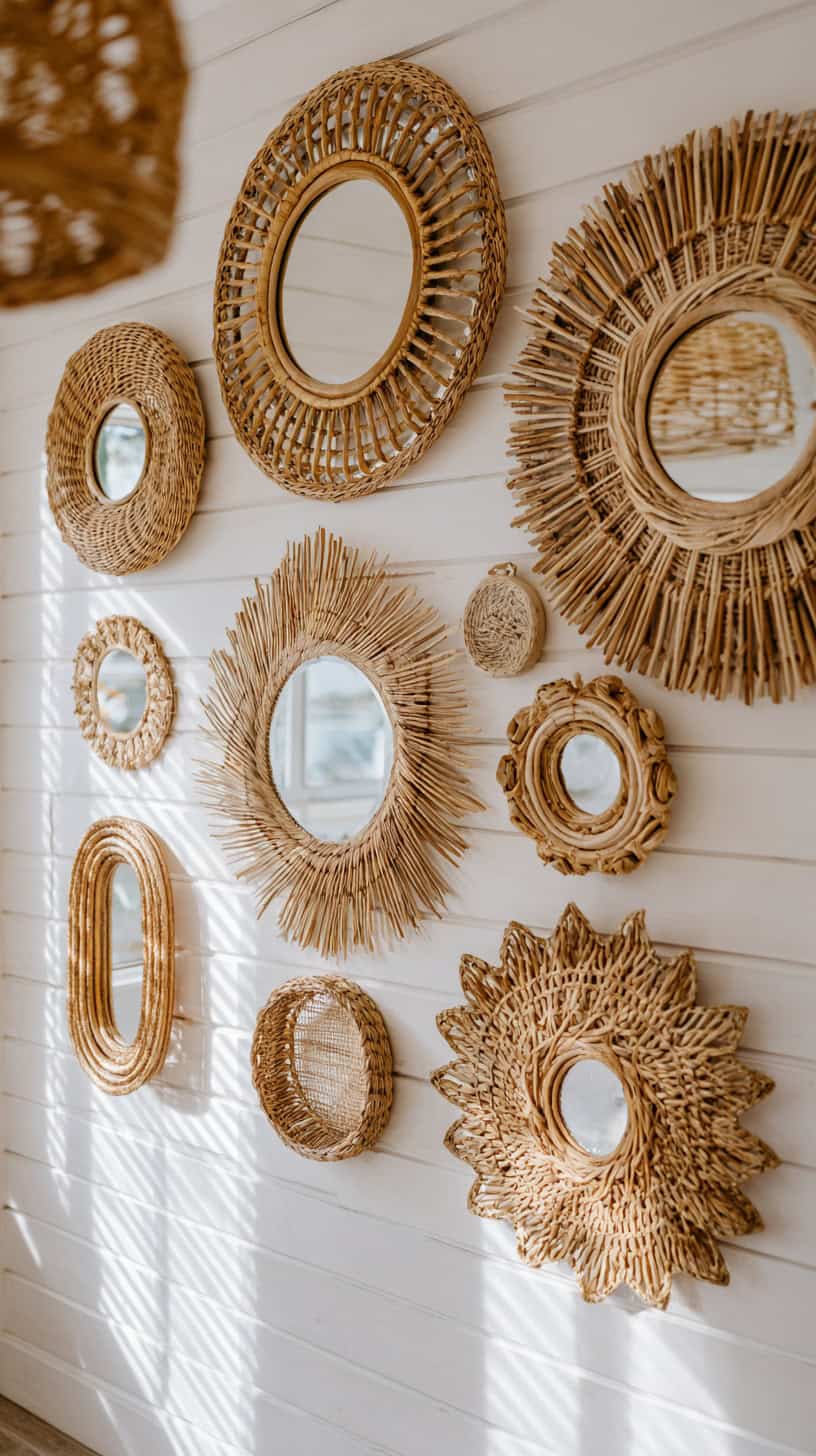 Woven Mirror Wall - Image 2