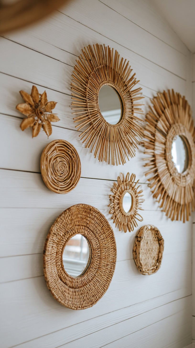 Woven Mirror Wall - Image 3