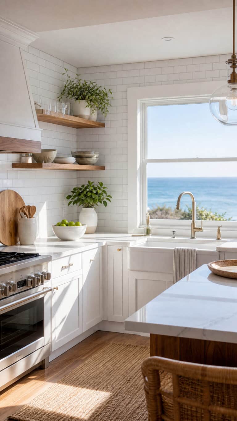Classic Subway Tiles with a Coastal Twist