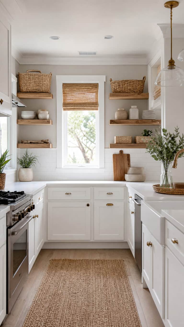 Embrace an All-White or Light Color Palette