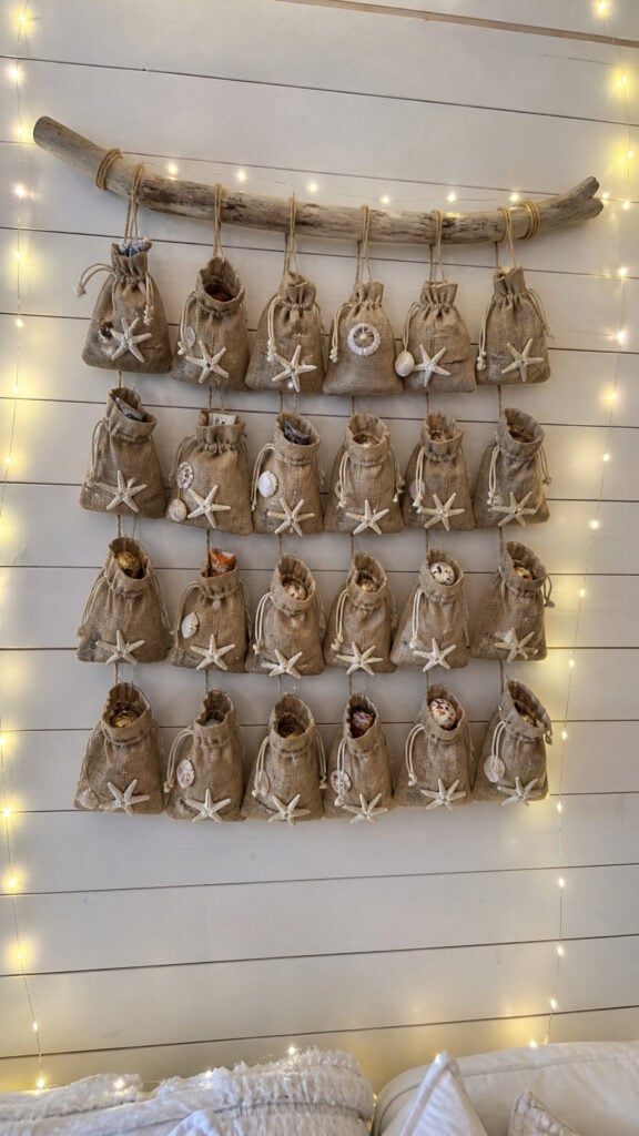 Beach-Themed Advent Calendar