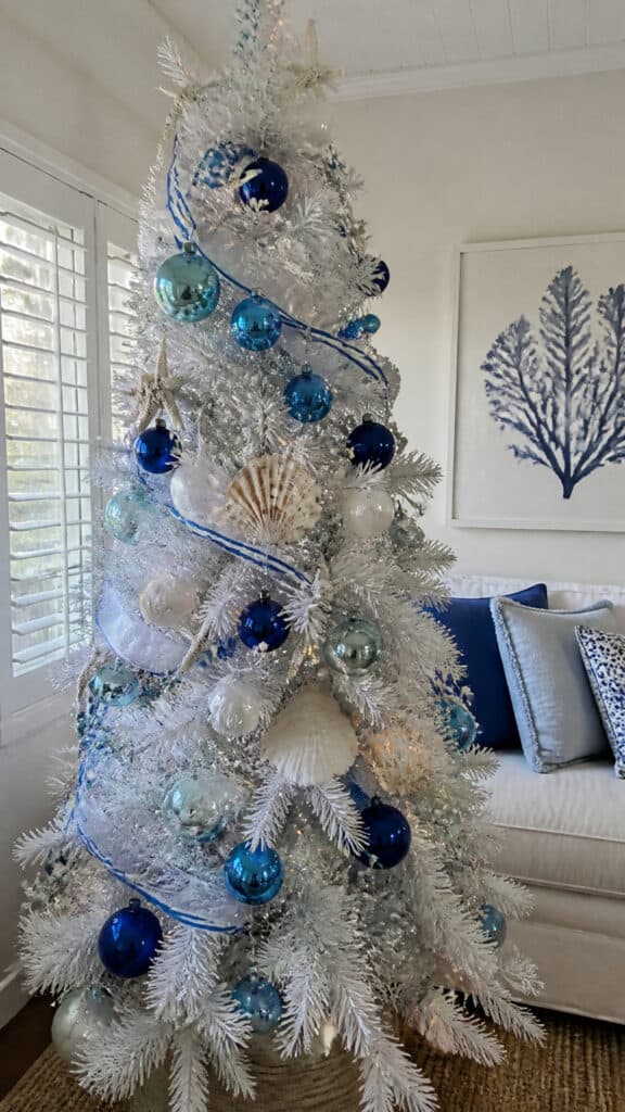 Coastal Blue and White Color Scheme