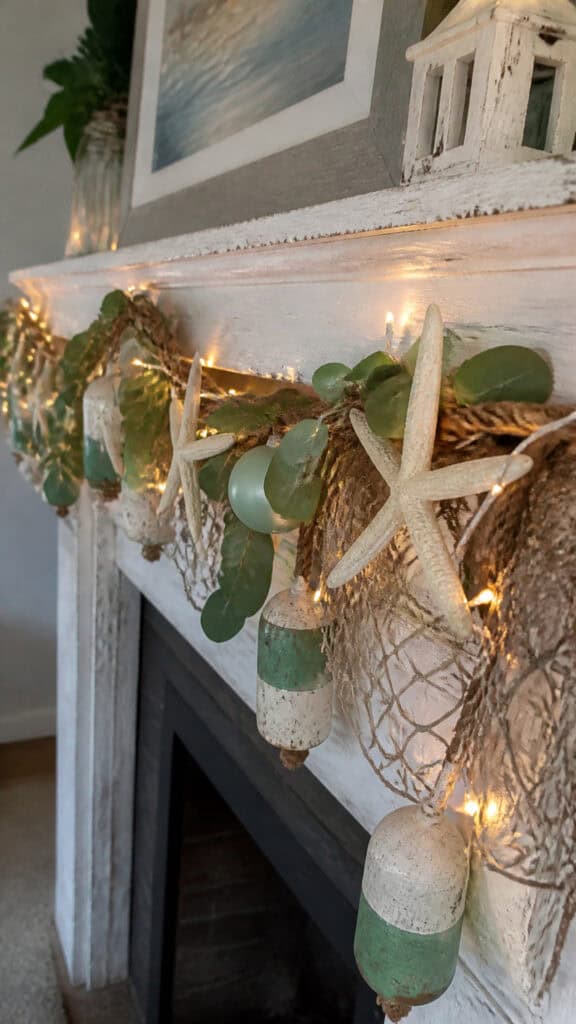 Nautical Rope Garland with Coastal Touches