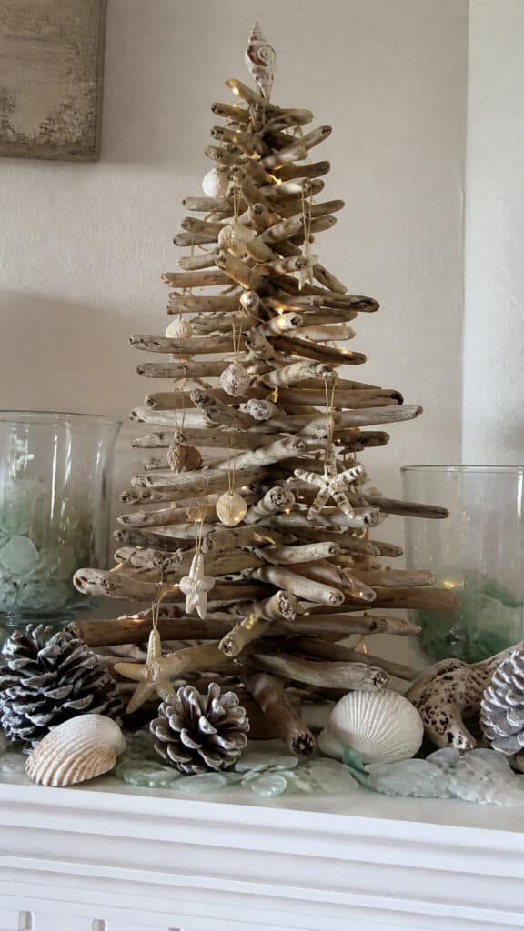 Driftwood and Natural Element Displays