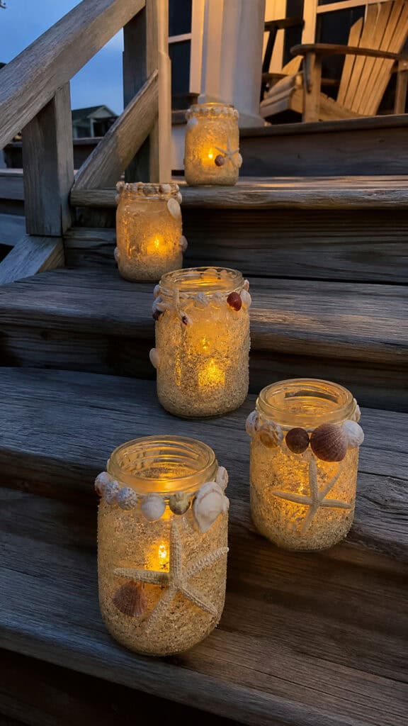 Sandcastle Luminaries for Magical Evening Glow