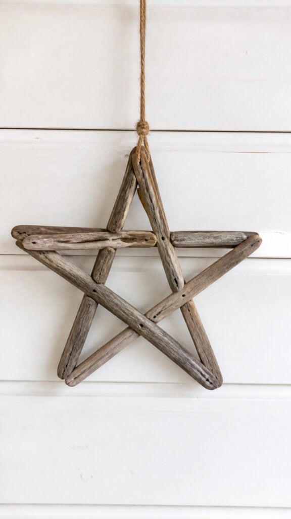 Driftwood Star Ornaments
