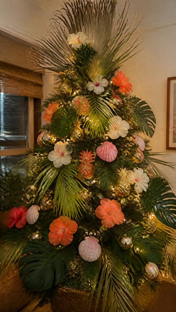Tropical Touches and Palm Frond Accents