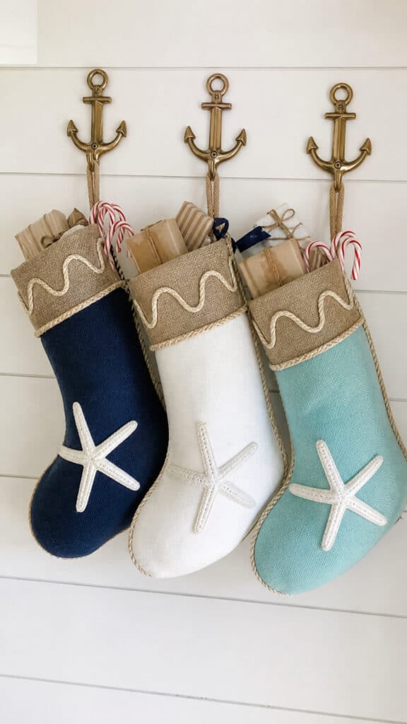 Beachy Christmas Stockings