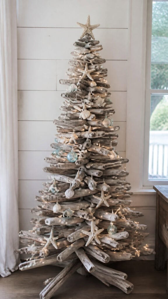 Driftwood Christmas Tree
