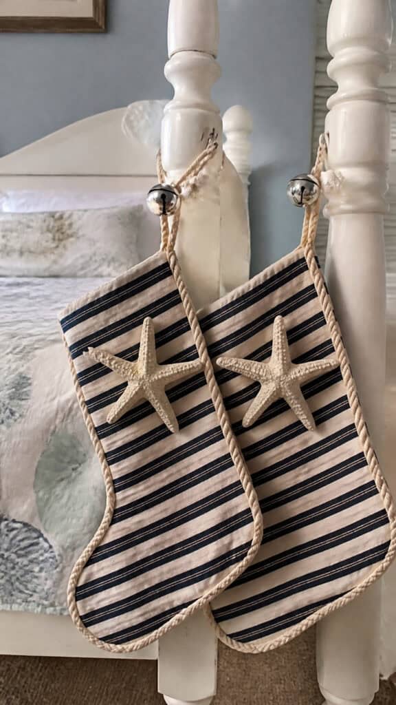 Beach-Themed Christmas Stockings