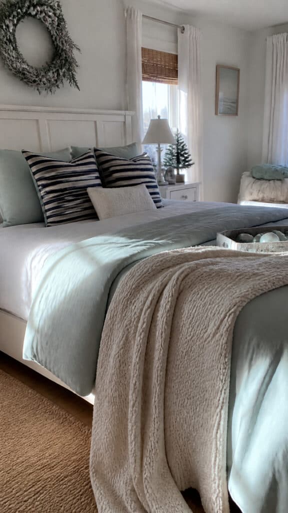 Ocean-Inspired Color Palette with Holiday Touches