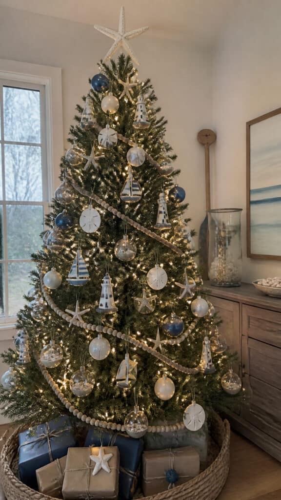 Nautical and Beach-Inspired Ornaments