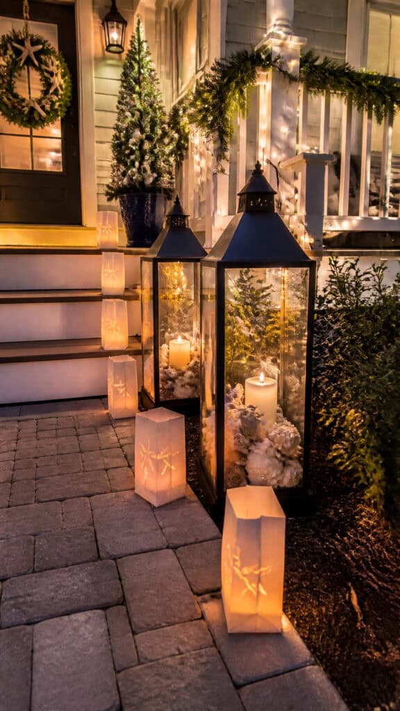 Outdoor Coastal Christmas Magic