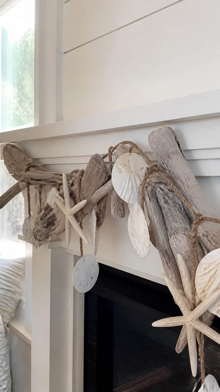 Driftwood and Seashell Garland