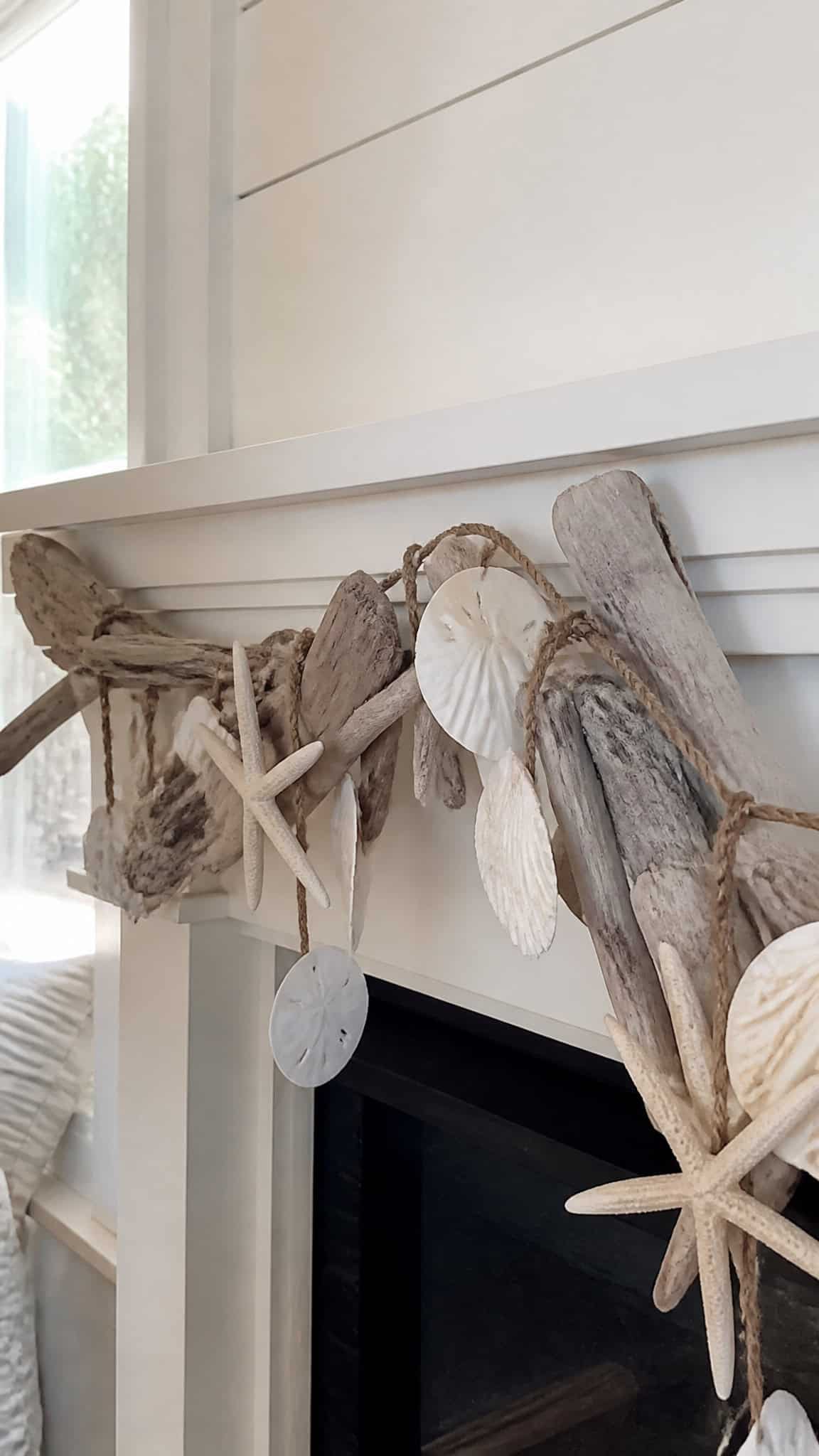 Driftwood and Seashell Garland