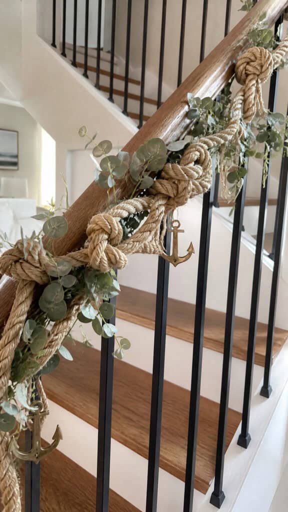 Rope and Nautical Knot Garland