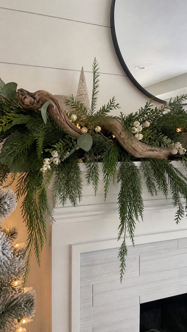 Driftwood and Greenery Garland Magic