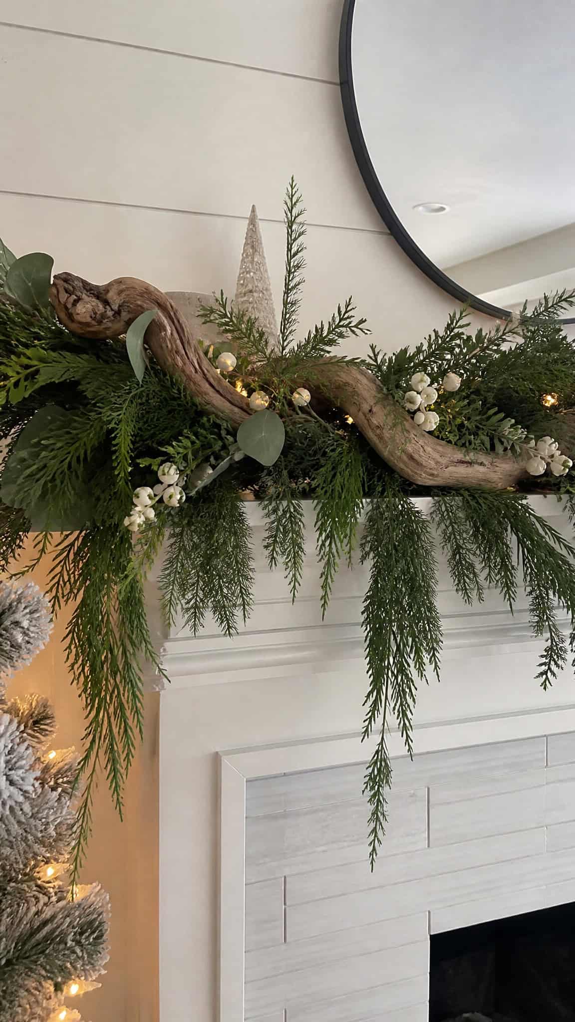 Driftwood and Greenery Garland Magic