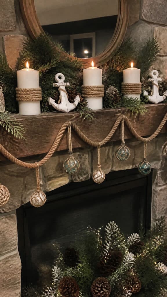 Nautical Rope and Anchor Details
