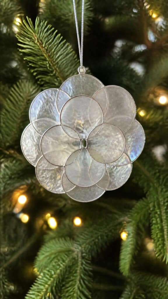 Capiz Shell and Mother of Pearl Ornaments