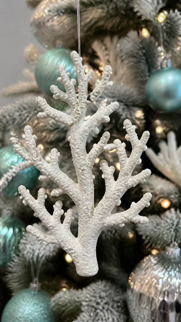 Coral and Seaweed-Inspired Ornaments