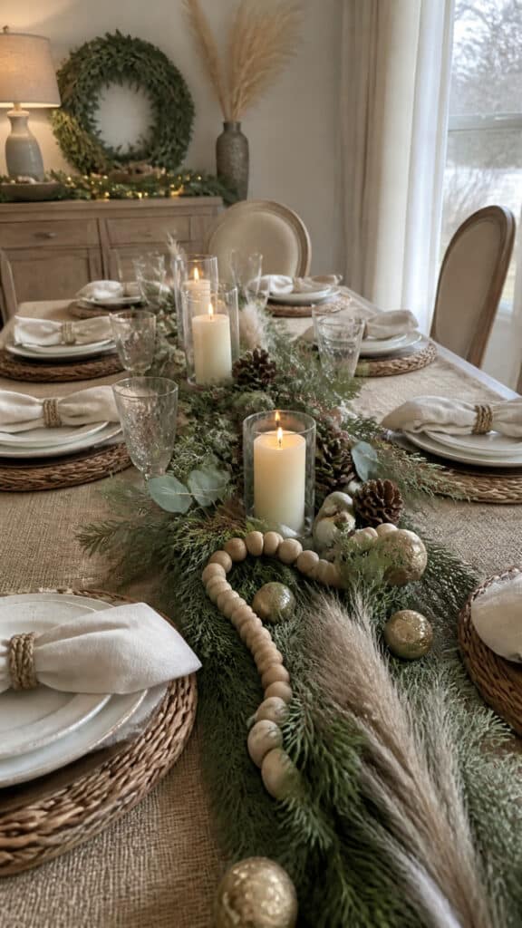 Sandy Neutrals with Greenery