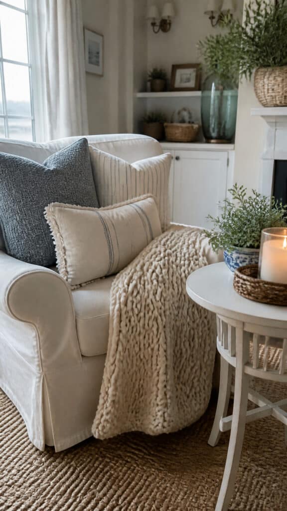 Cozy Textiles and Soft Touches