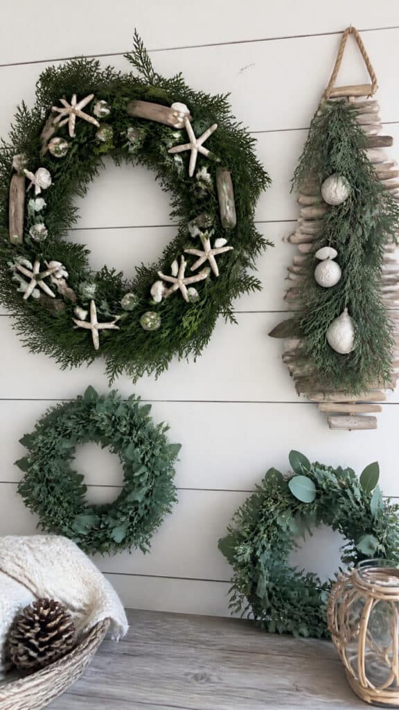 Wreaths and Wall Decor with Seaside Charm