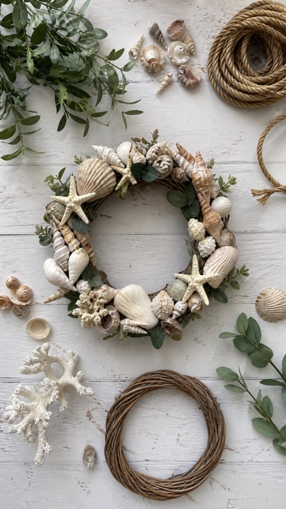 Gathering Your Coastal Wreath Materials