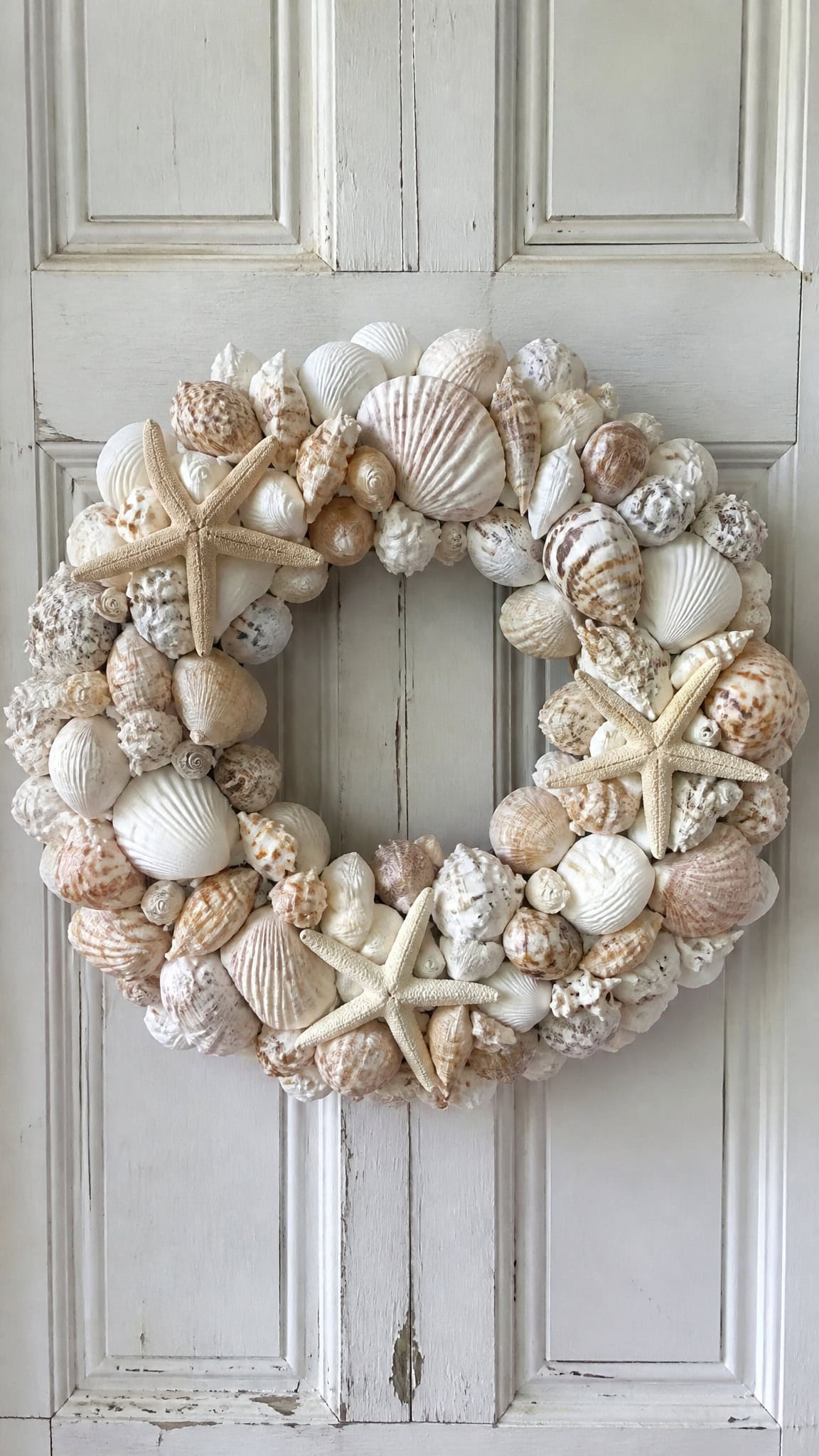 Classic Seashell Abundance Wreath