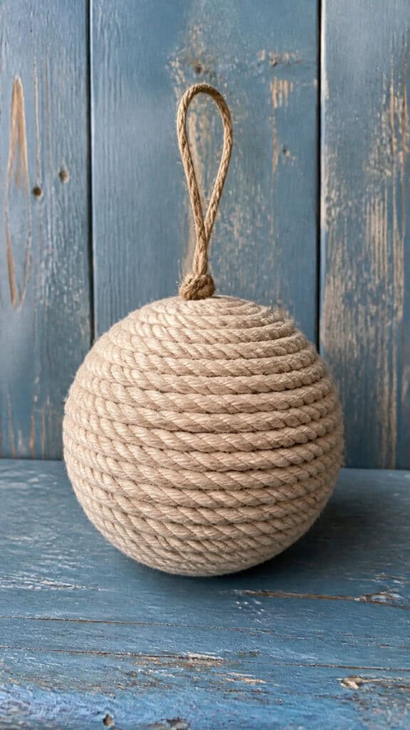 Rope Knot Ball Ornaments