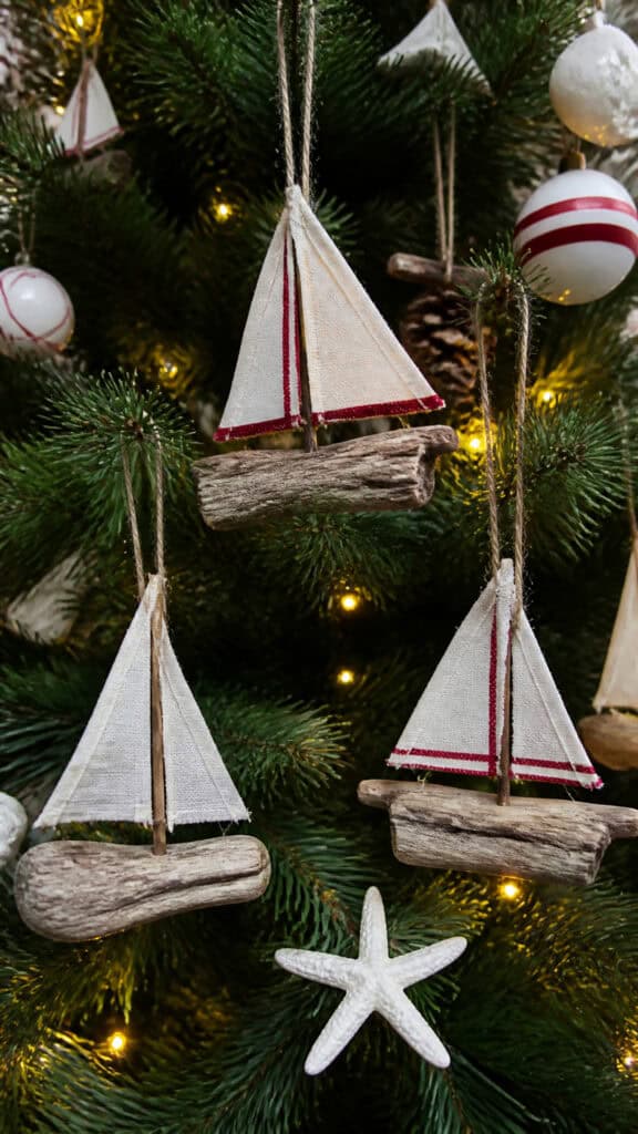 Sailboat Ornament Fleet