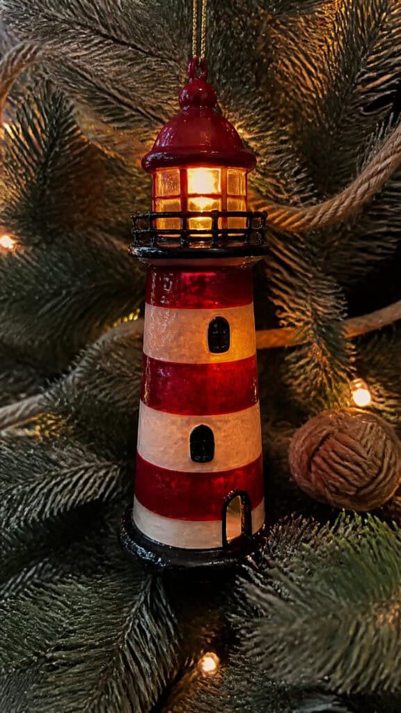 Lighthouse Ornaments That Guide Your Holiday Spirit