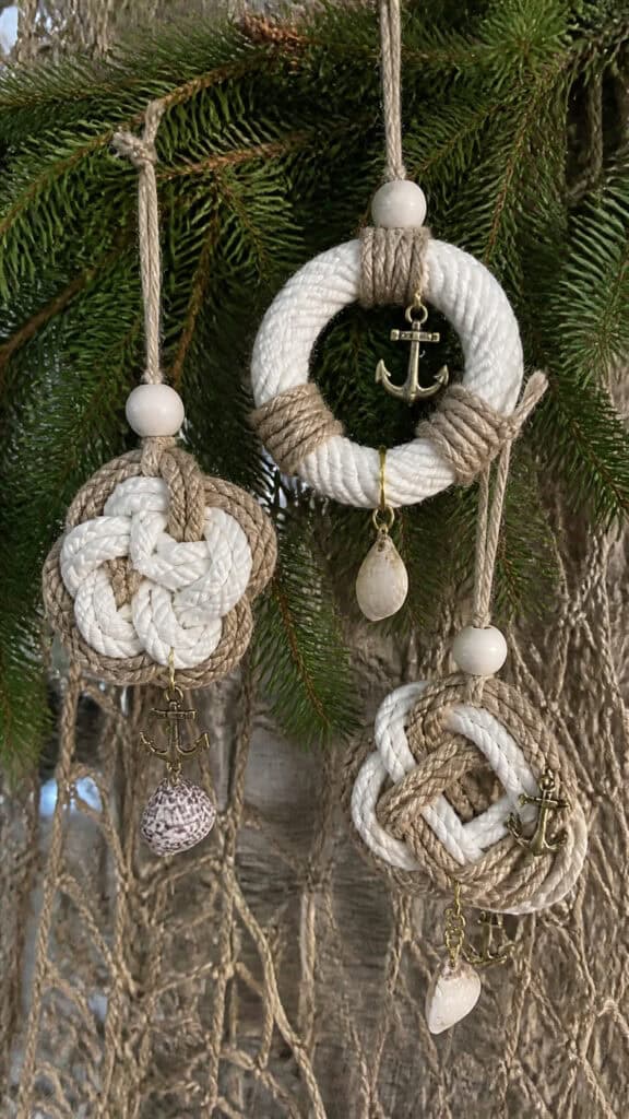 Rope, Knot, and Net Ornaments for Authentic Maritime Flair