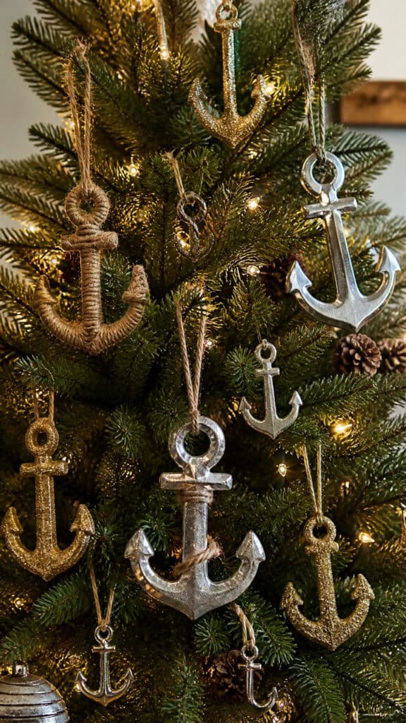 Anchor Ornaments in Various Sizes