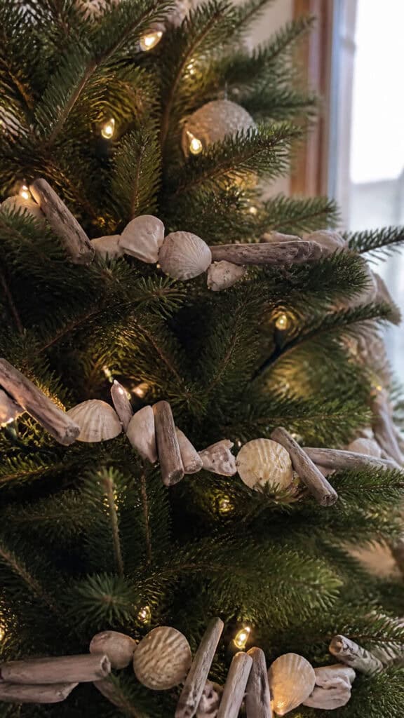 Driftwood and Seashell Garland