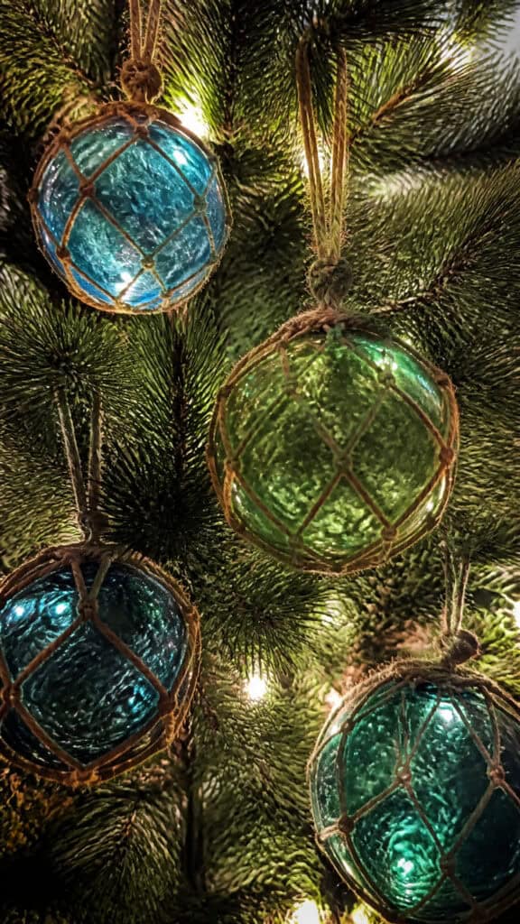Glass Float and Buoy Ornaments
