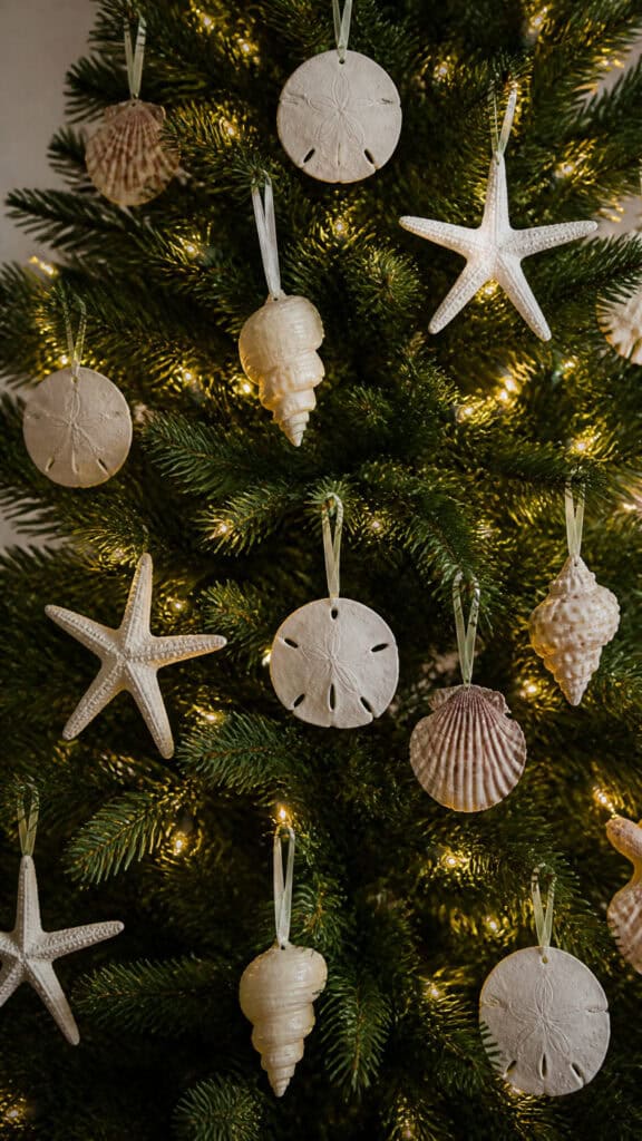 Seashell and Starfish Ornaments