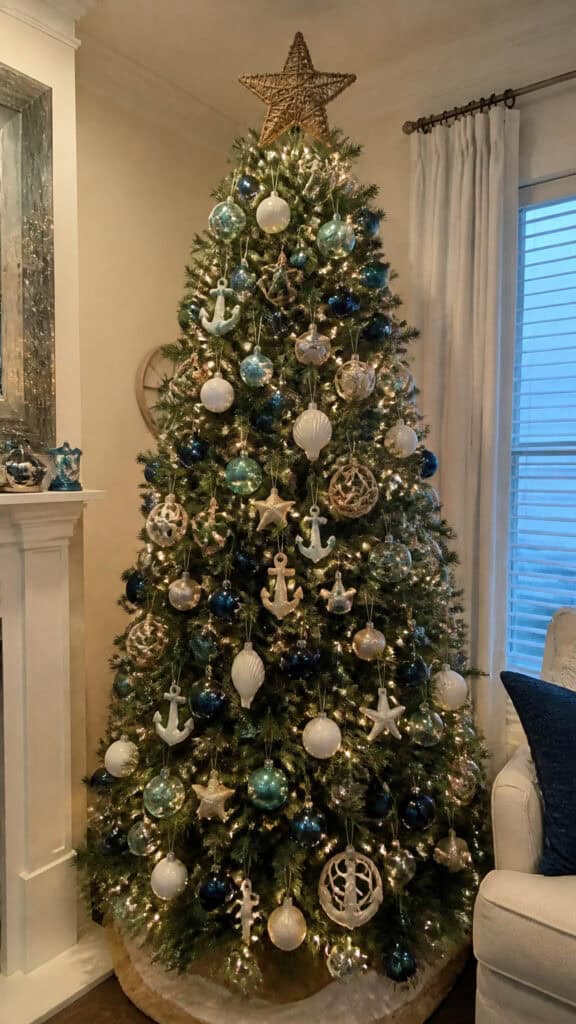 Color Schemes That Complement Your Nautical Tree Topper