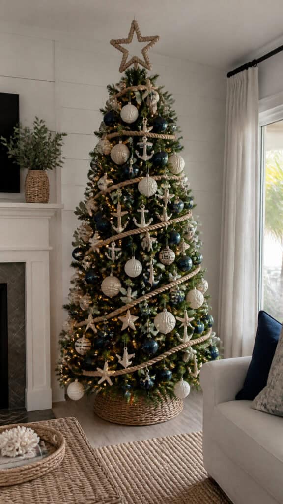 Finishing Touches That Make Your Nautical Tree Shine