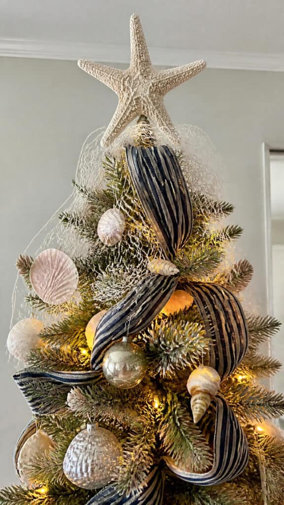 Incorporating Coastal Elements Around Your Tree Topper